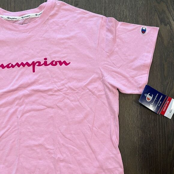 NWT Champion Pink Red Graphic Crop Top - Size 1X - Picture 3 of 5